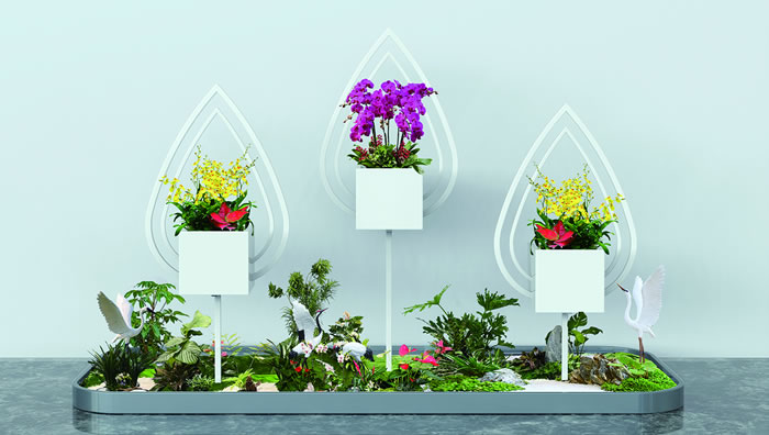室內(nèi)租賃組合花箱